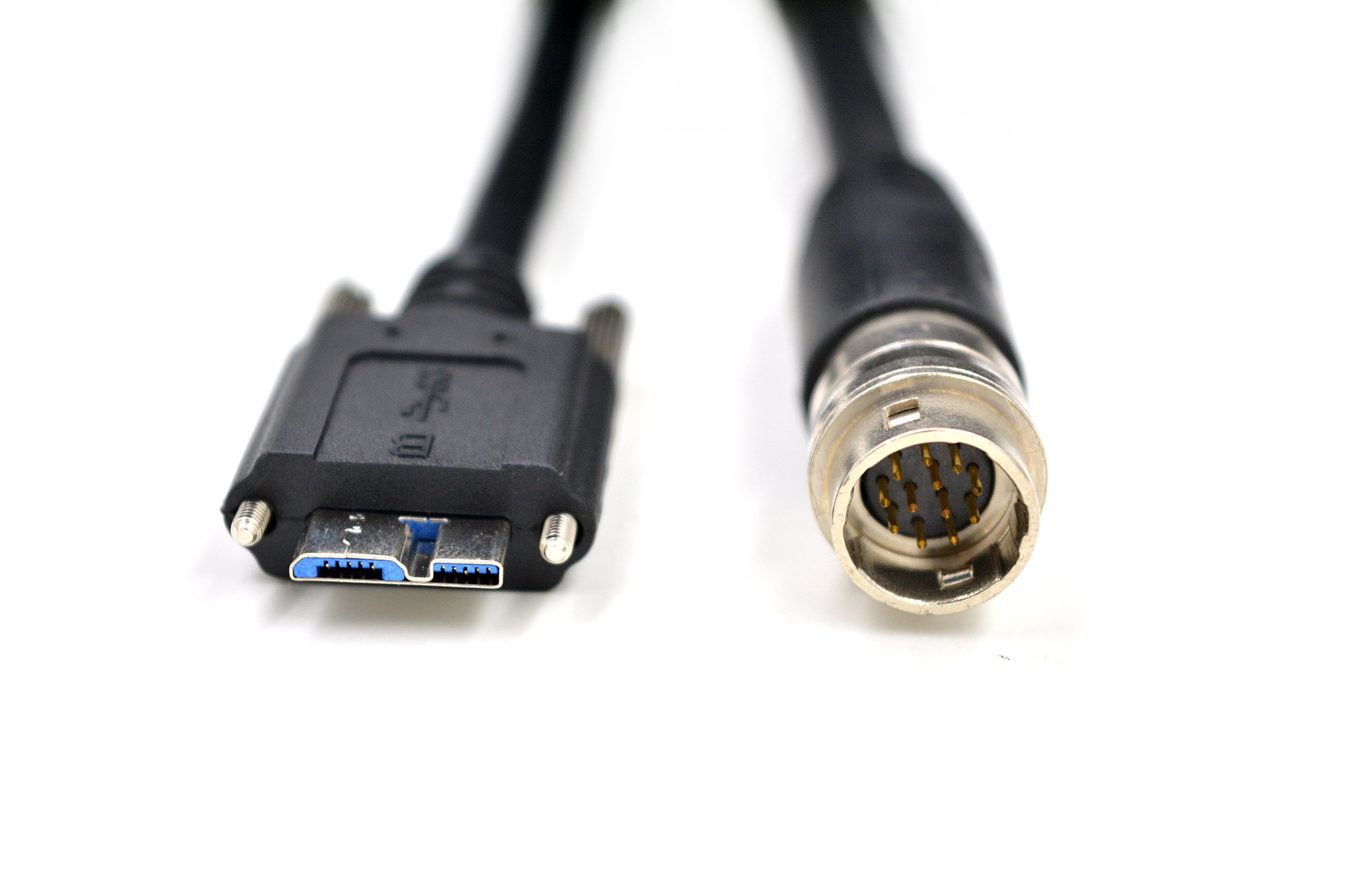 USB3.0 und Hirose 12P zusammengesetzte Kabel